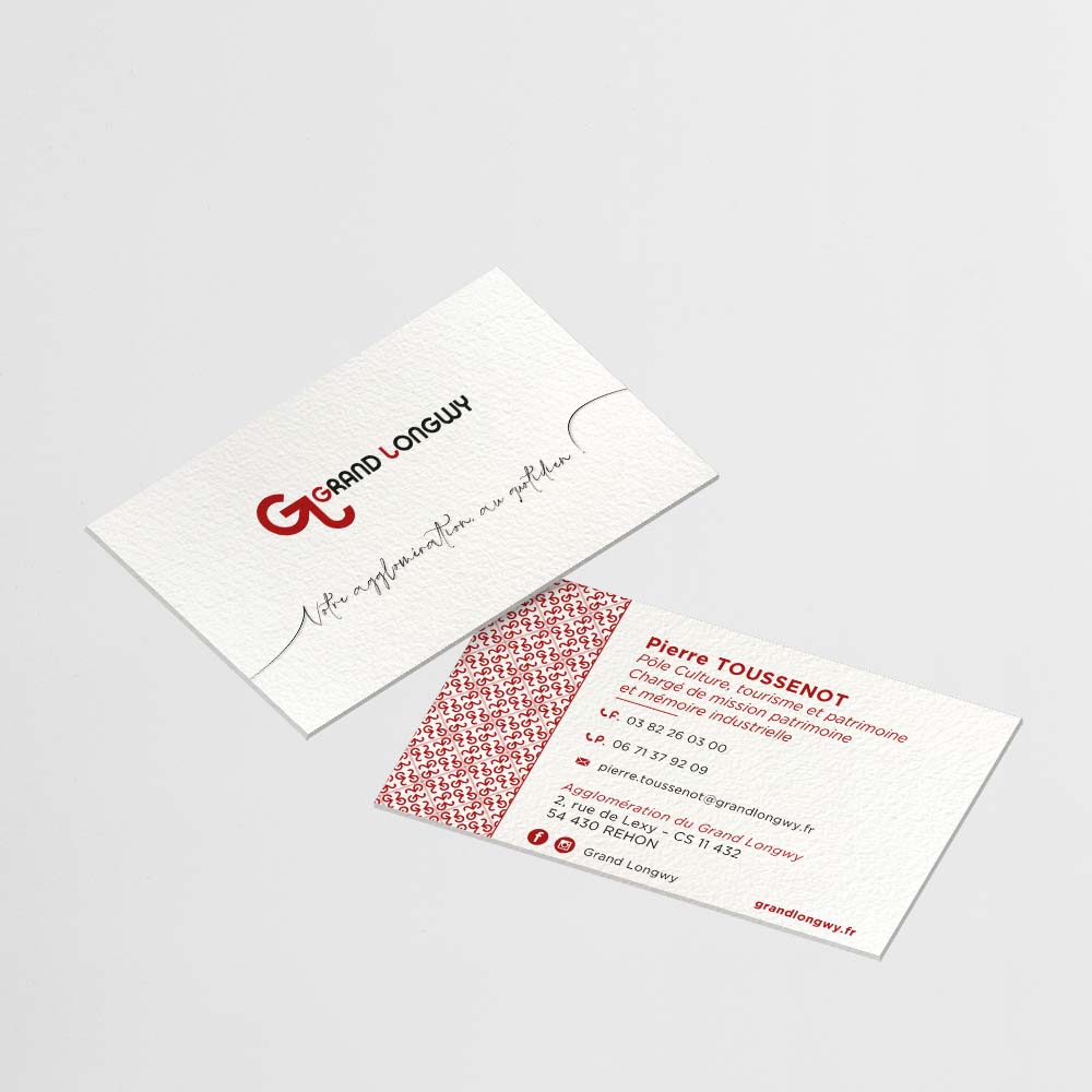 Mockup carte de visite Demay