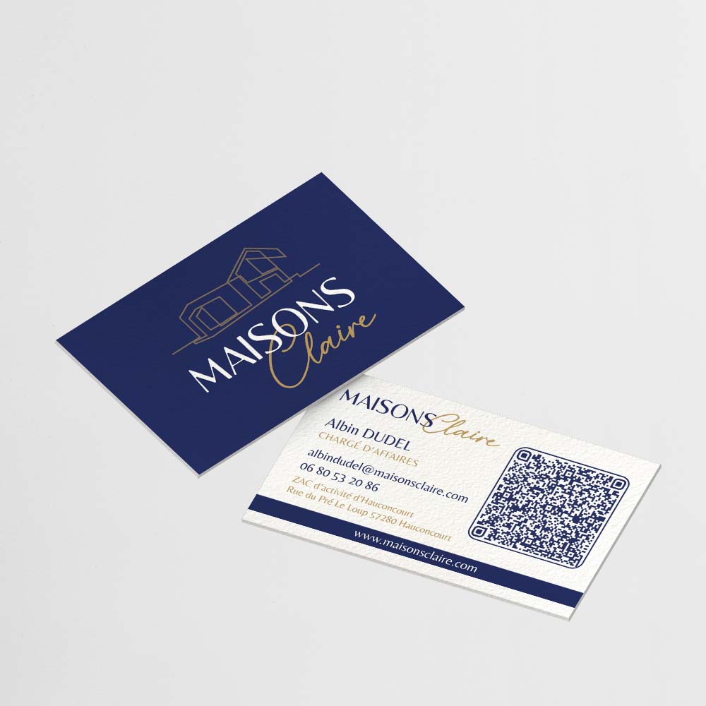 Mockup carte de visite Demay