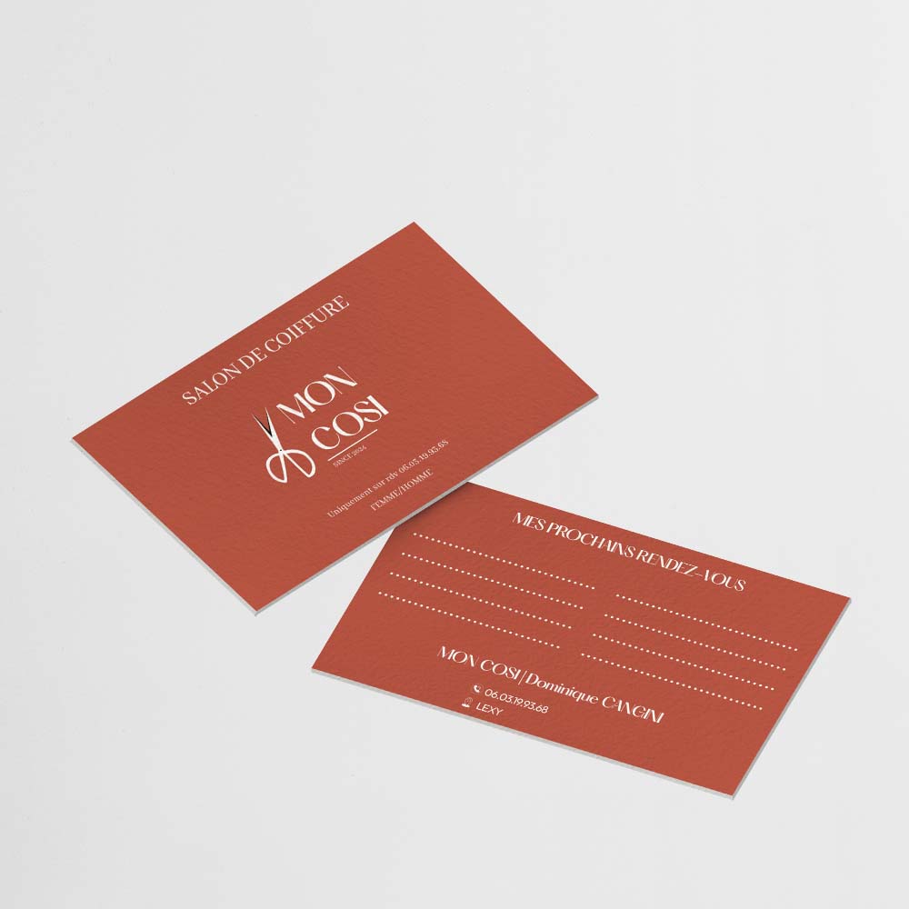 Mockup carte de visite Demay